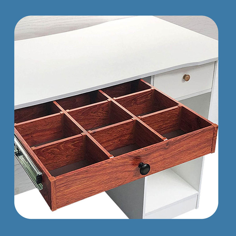 Eternal Night Under Table Desk Drawer Organizer Holder Storage Box